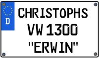 Christophs VW 1300 Erwin